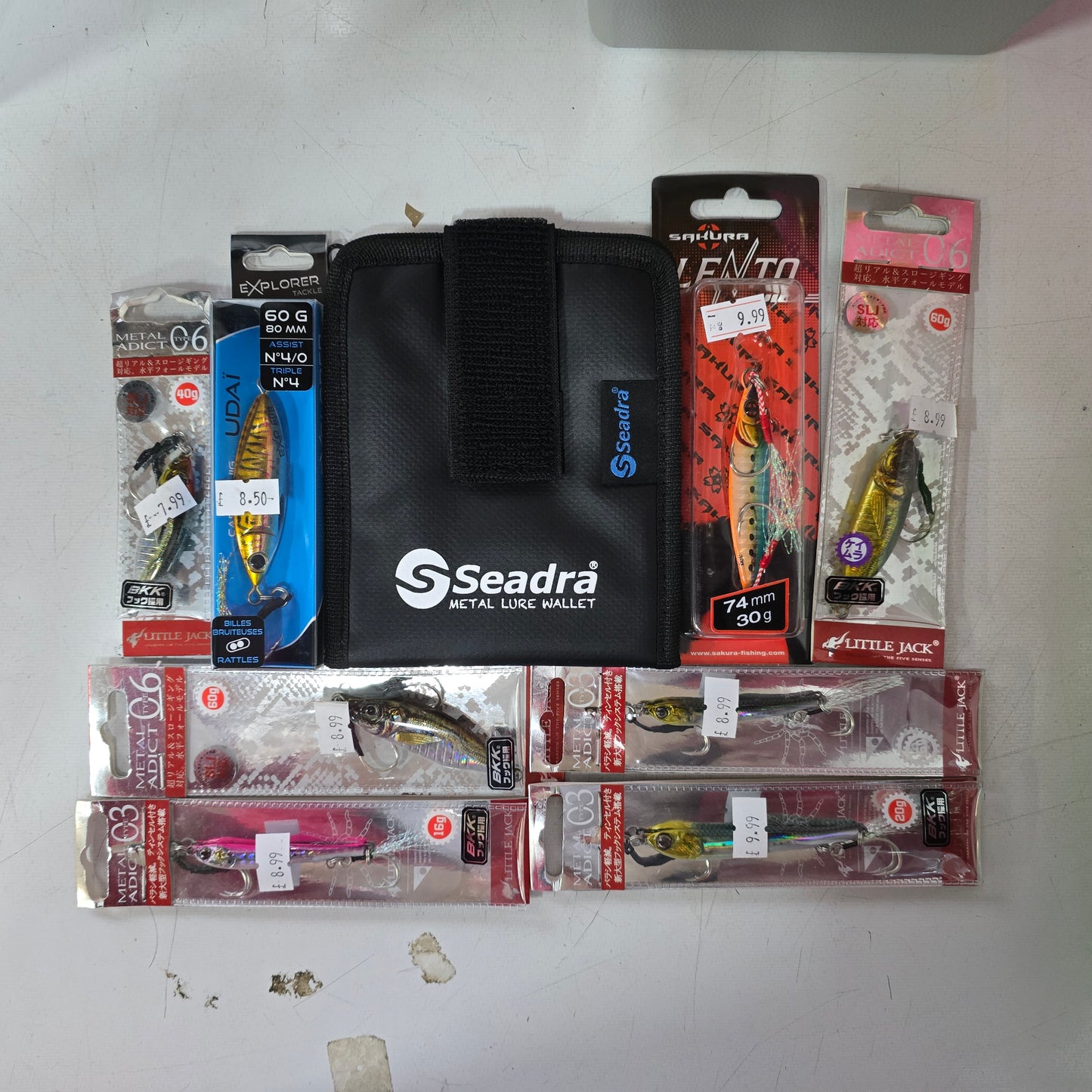 Casting Jig Bundle 3 - Includes Seadra Jig Wallet