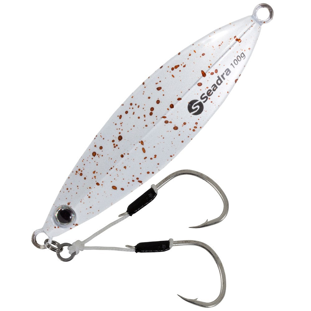 Seadra Aqua Drop Slow Jig 100g White Squid
