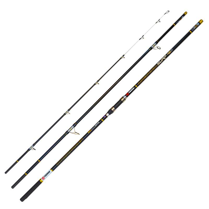 AKIOS Airspeed Surf 435 MKII Black Edition Continental Rod 4.35m 14.5ft