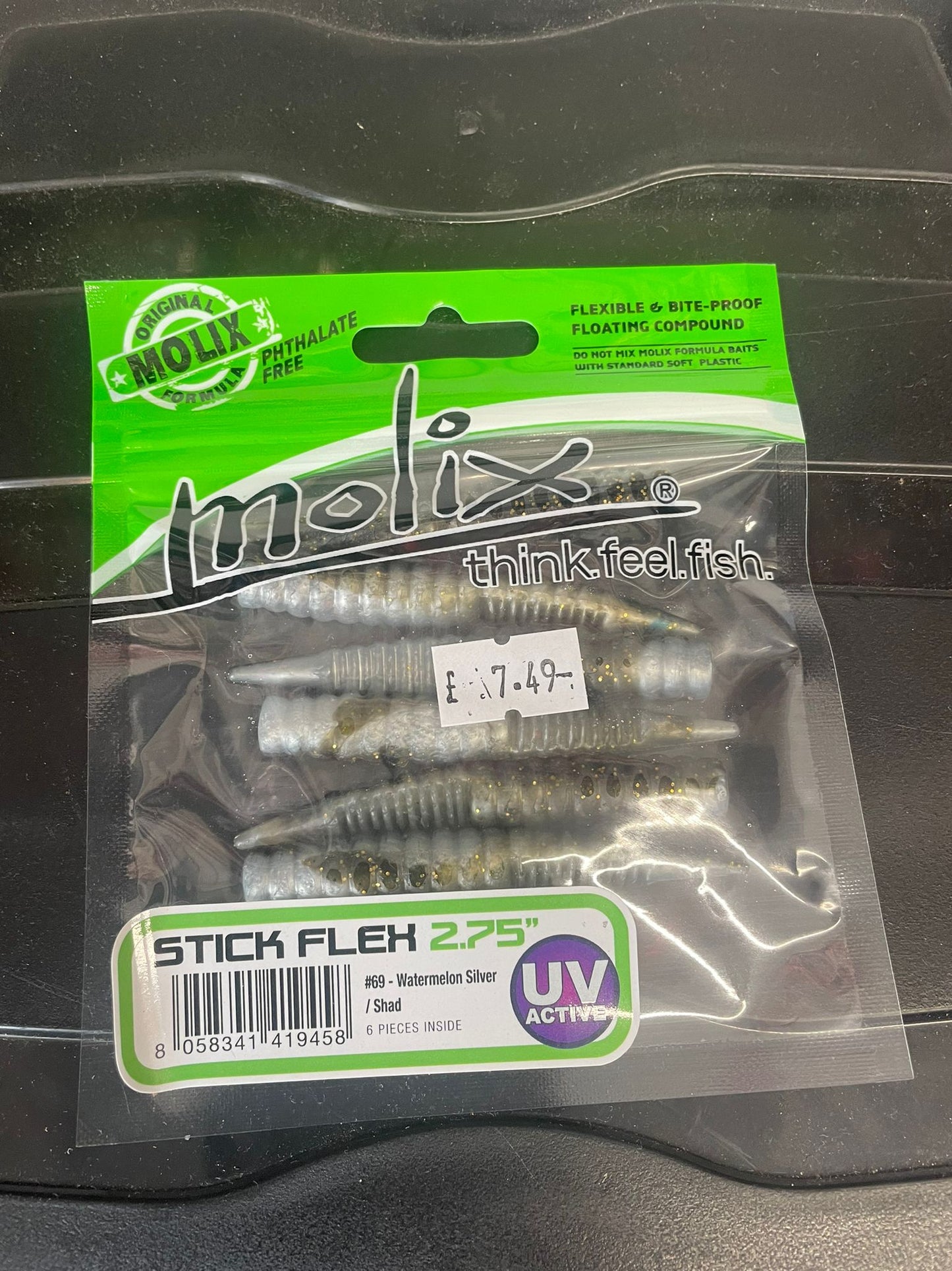 Molix Stick Flex 2,75'' (6 pcs) watermelon silver