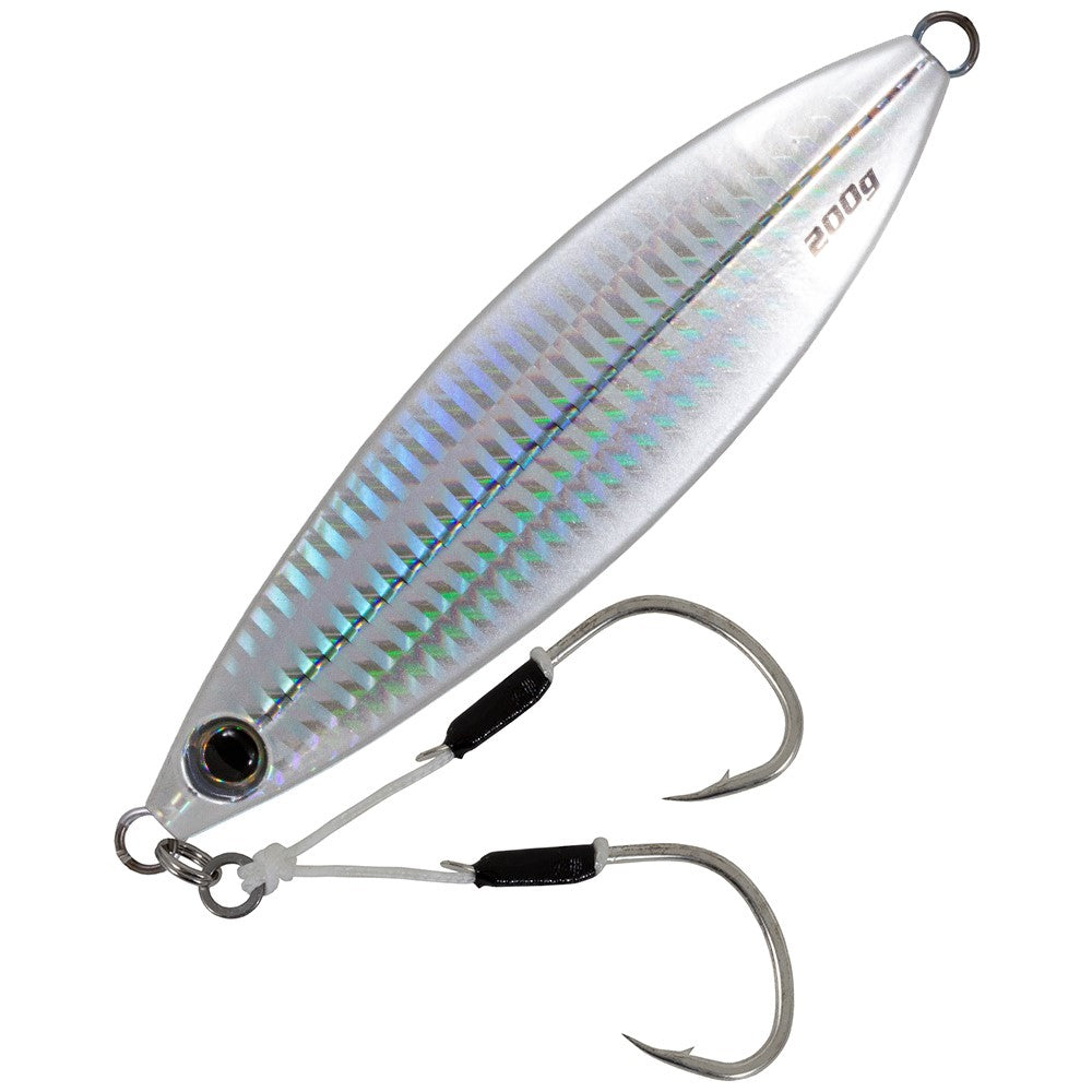 Seadra Aqua Drop Slow Jig 100g Holo Silver
