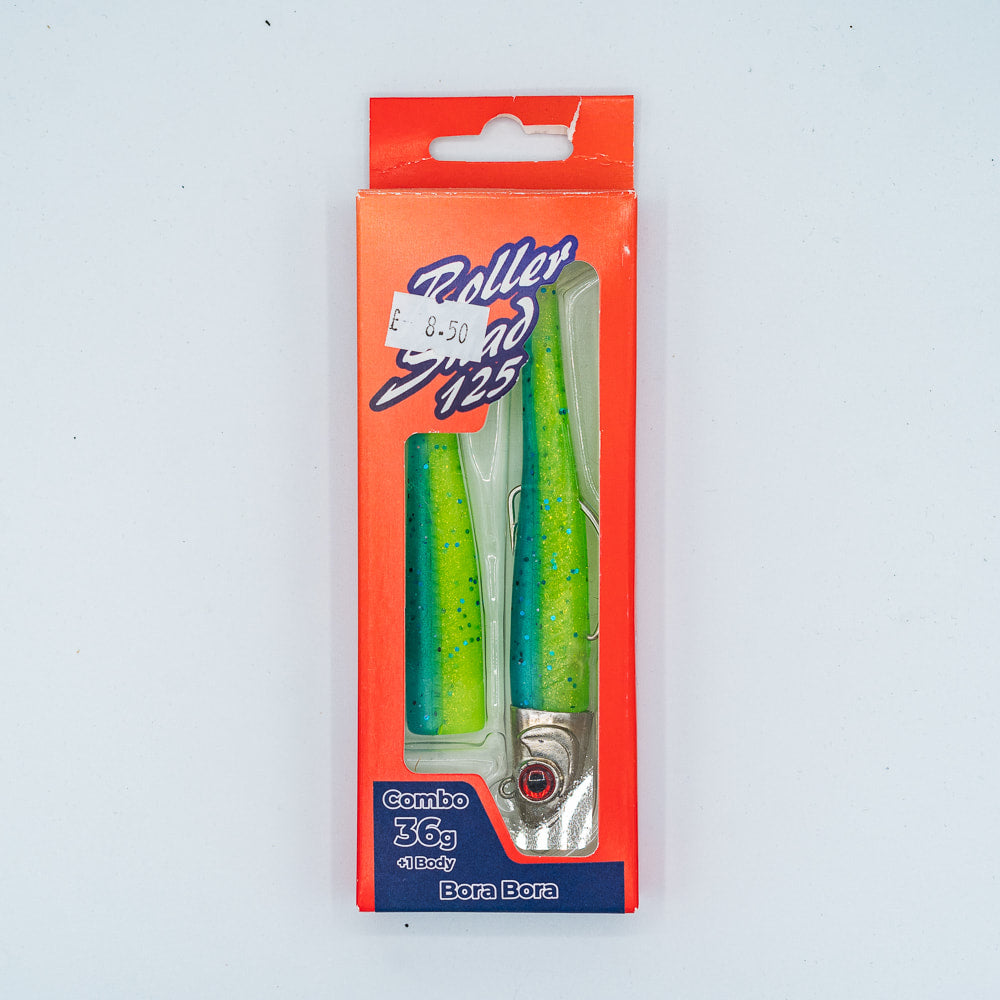 GT-Bio Roller Shad 125 - 36g head - total 45g - Bora Bora