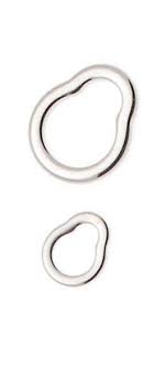 HTO Jigging Ring, Solid Rig to Attach to Your Leader Size S