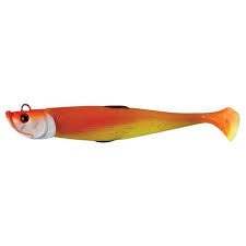 Blue Soft Lure Shad 8 cm – 10 cm – 12 cm – 15 cm – Flashmer, N143 - Atomic Chicken