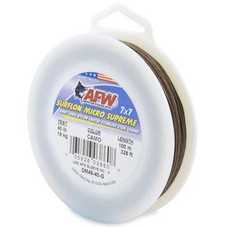 American Fishing Wire Surflon 49 90-Pound Brown er Spool