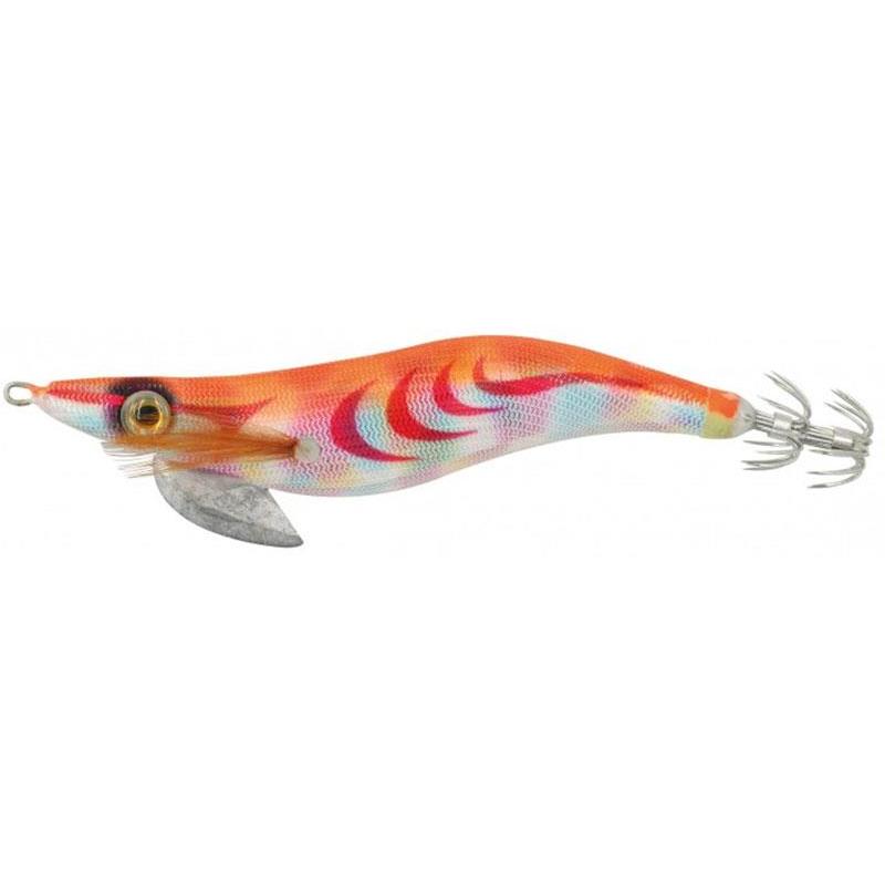 Fu-Shima Sea Shell Squid Jig 3.0 10cm 16g Fluo Orange