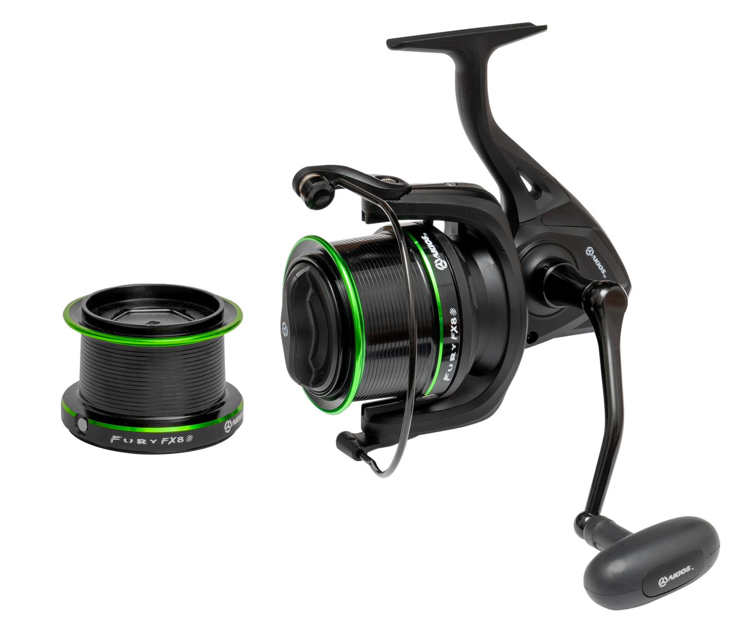 Akios Fury FX8 surfcasting fixed spool reel