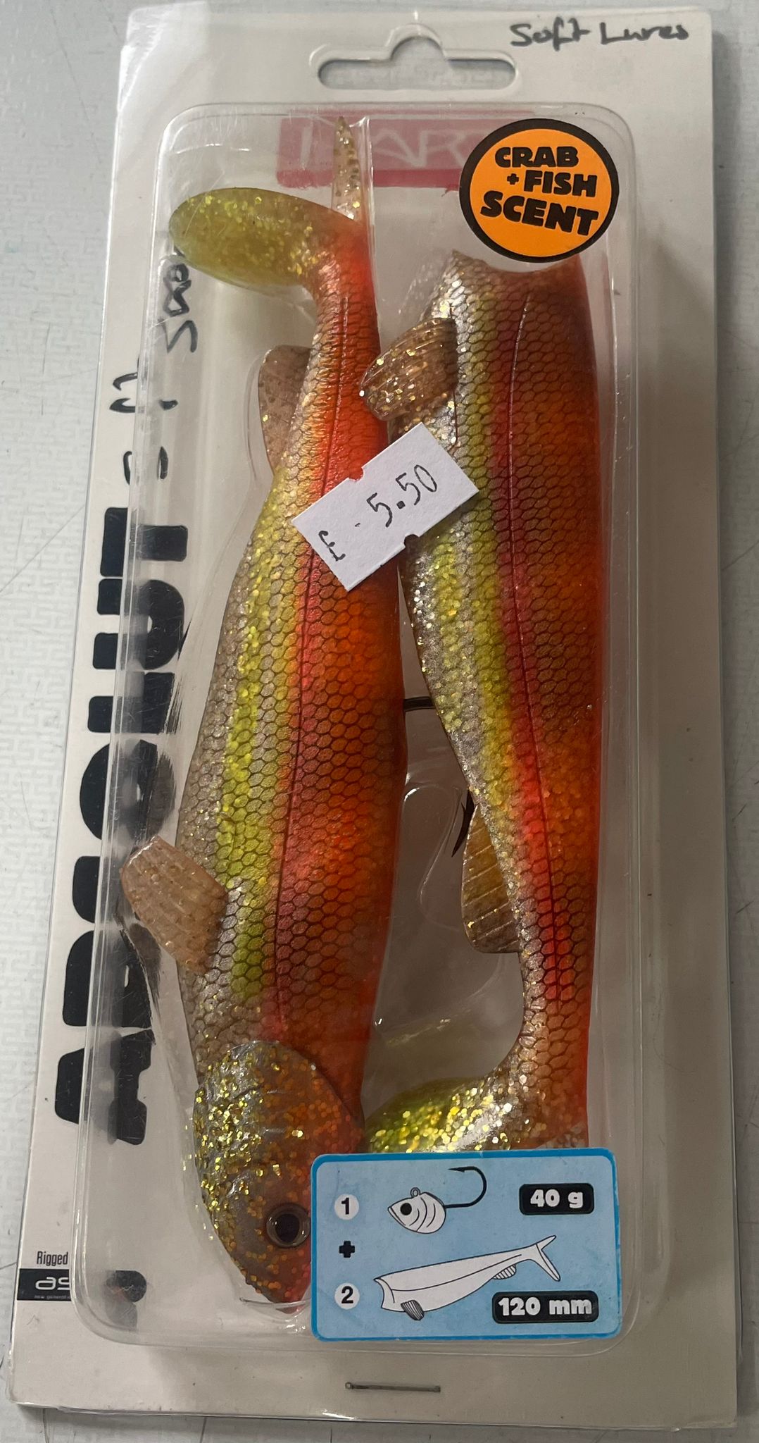 Hart Soft Lures 40g 120mm col. 63