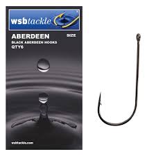WSB Tackle Black Aberdeen QTY7 4/0