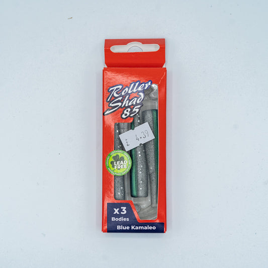 GT-Bio Roller Shad 85 - Pack of 3 loose bodies - Blue Kamaleo
