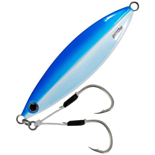 Seadra Aqua Drop Slow Jig 100g Blue White