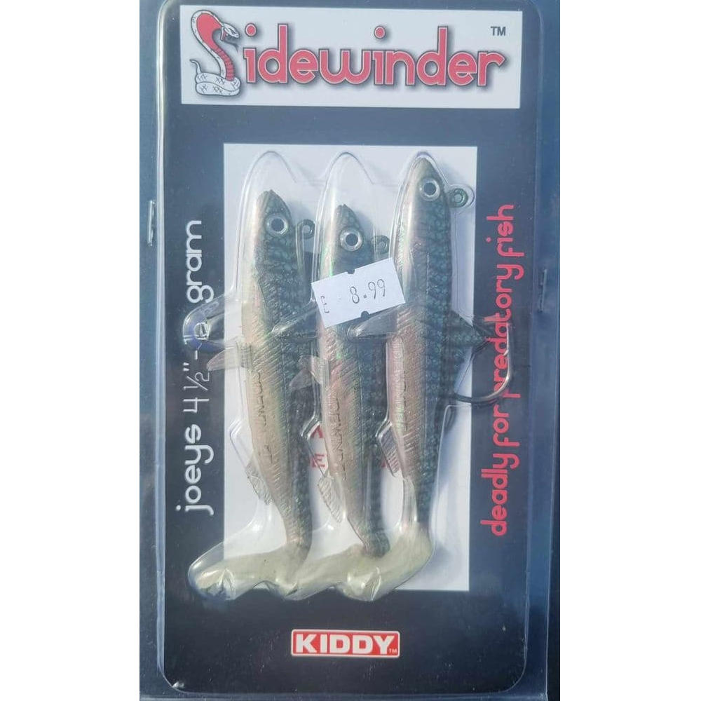 Sidewinder Joey's Mackeral 4.5" 15.5g 3 per pack