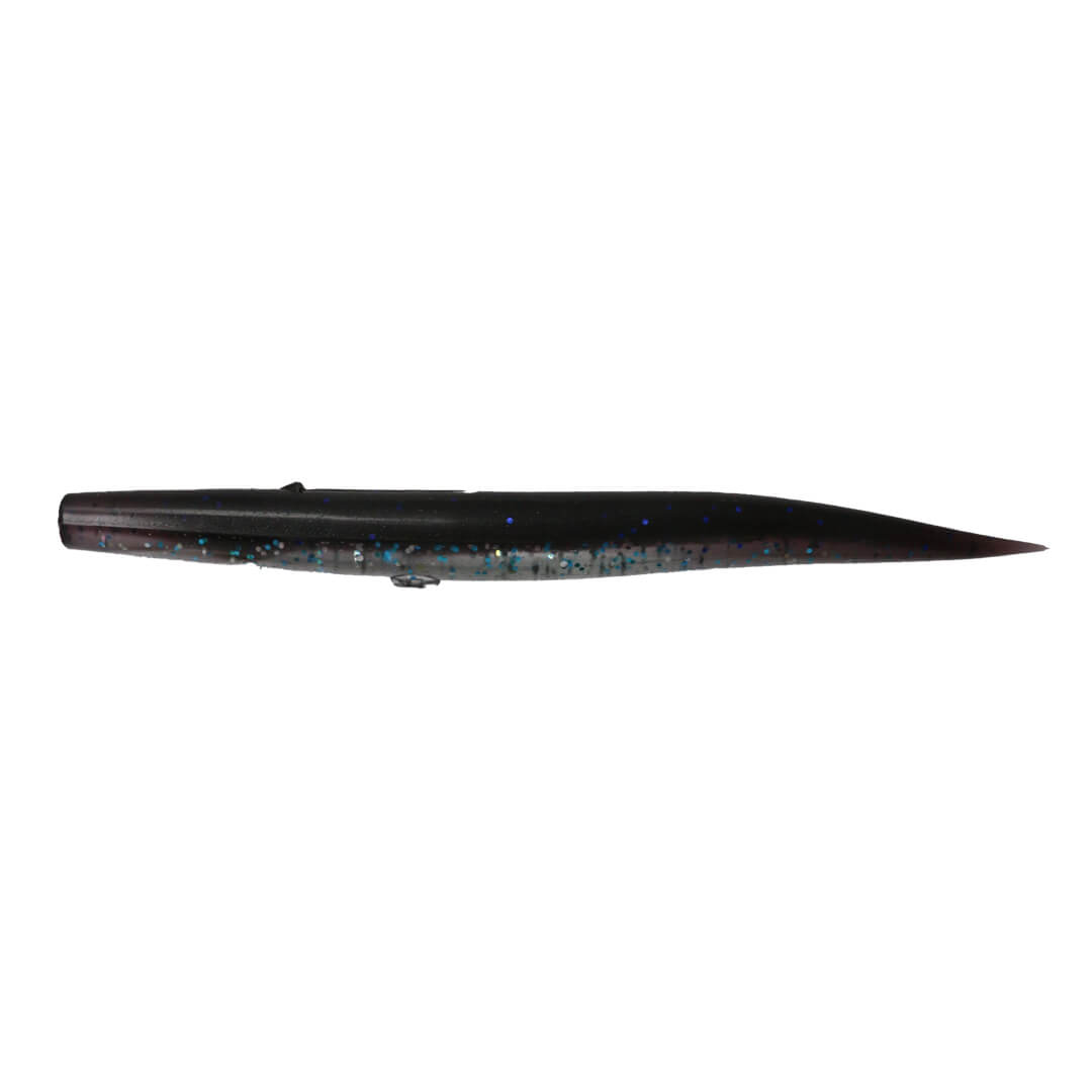 HTO Slim Snax 6.5" Black Glitter
