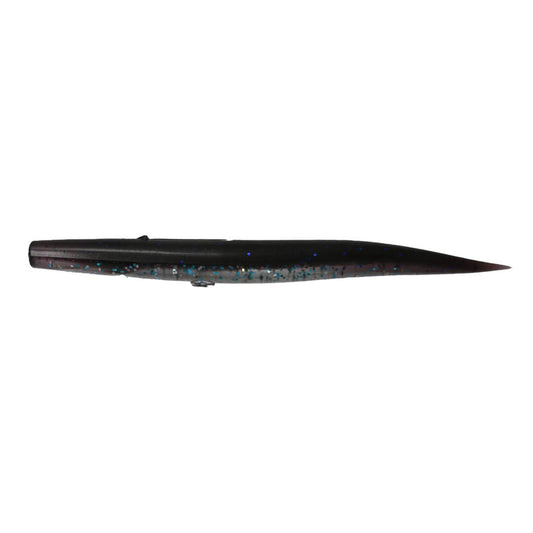 HTO Slim Snax 6.5" Black Glitter