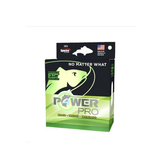 Shimano Power Pro 4 strand Carrier Braid - Moss Green 275m 0.19mm 13kg