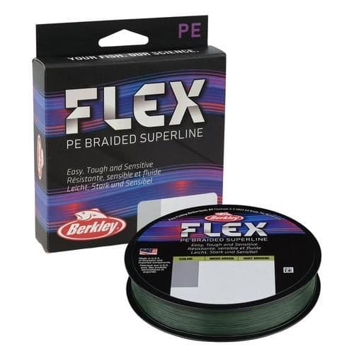 Berkley Flex Braided Superline 275m 0.35mm 50lb
