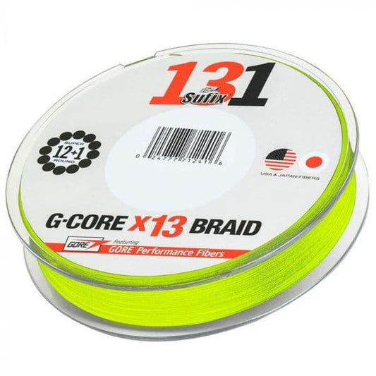 Sufix 131 G Core x13 Braid - Charteux 150m 0.205mm 12.7 kg 28lb