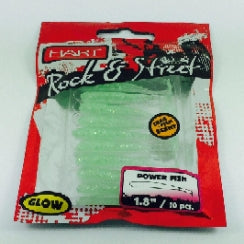 Hart Rock & Street Power Fish 1.8"  Green Glitter col 46GTG