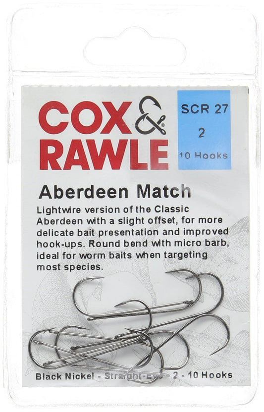 Cox & Rawle Aberdeen Match Hook Size 2