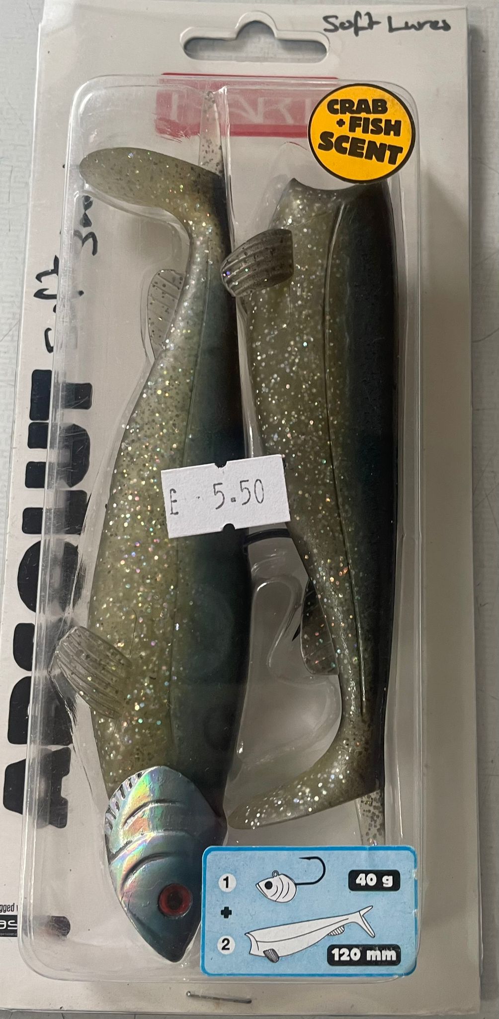 Hart Soft Lures 40g 120mm col. 61