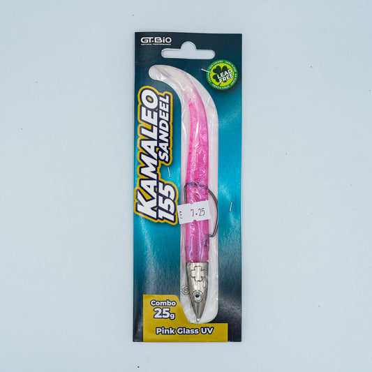 GT-Bio Kamaleo Sandeel 155 - 36g - 45g total weight Pink Glass UV