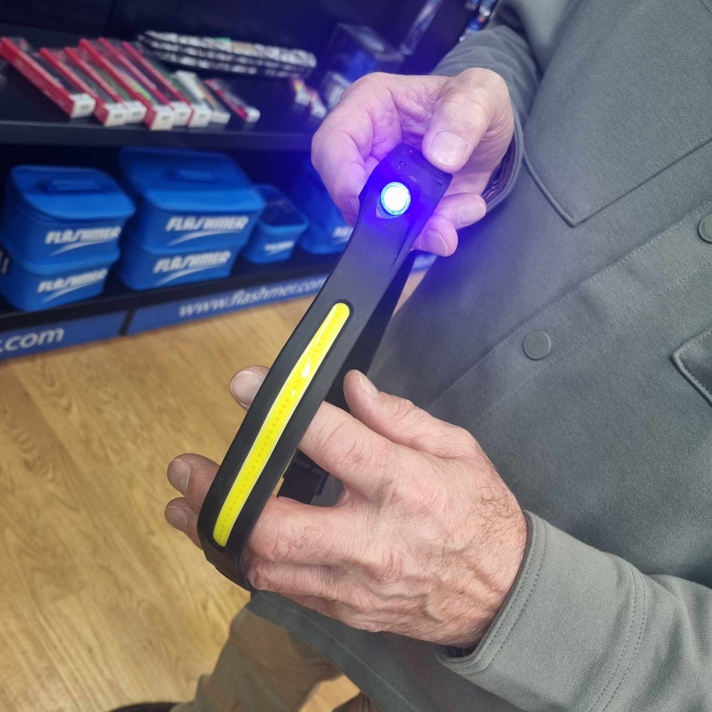Flashmer Egi Pop Rechargeable Headlamp