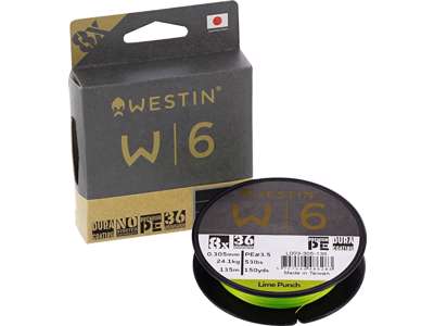 Westin W6 8 Braid Lime Punch 135m 0.205mm 10.6kg