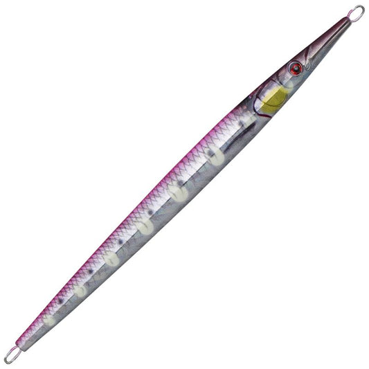 Savage Salt 3D Needle Jig 190mm 80g Pink Flash Glow Dots