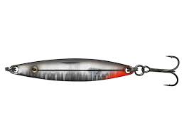 Hansen SD Fight Sea Trout Indicator, Silver Black/Green Glow, 7.6cm 21g