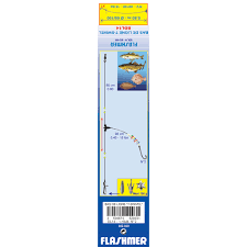 Flashmer Surf Rig DL14 - 1 hook clip down size N°2