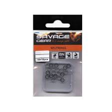 Savage Gear Splitrings 5mm 20kg 10pcs