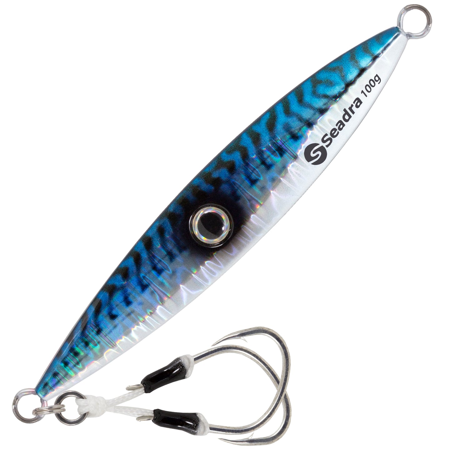 Seadra Strike Eye Slow Jig 100g Blue Mackeral