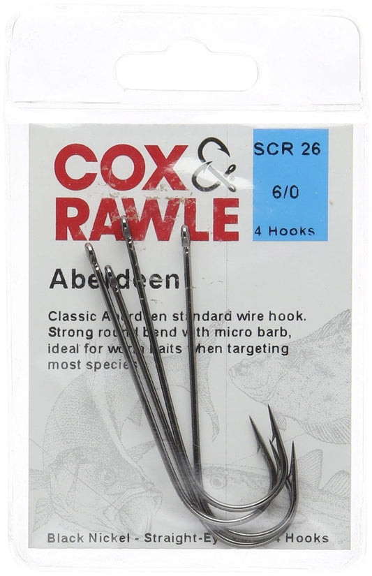 Cox & Rawle Aberdeen Hook Size 6