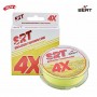 SERT SRT 4X Braid 0.12mm PE 0.6 15lb 135M Fluo Yellow