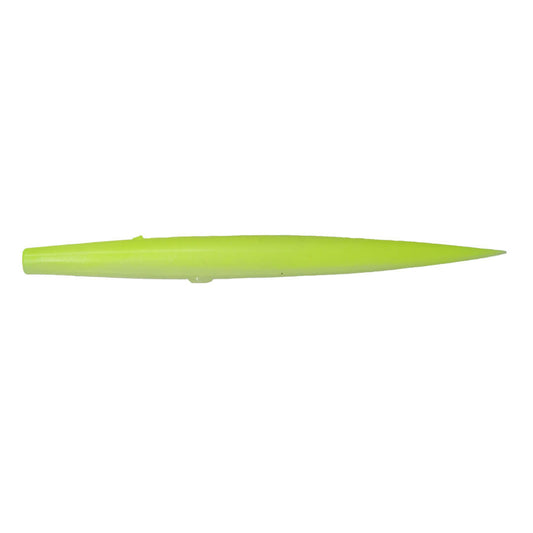 HTO Slim Snax 6.5" White Chatreuse