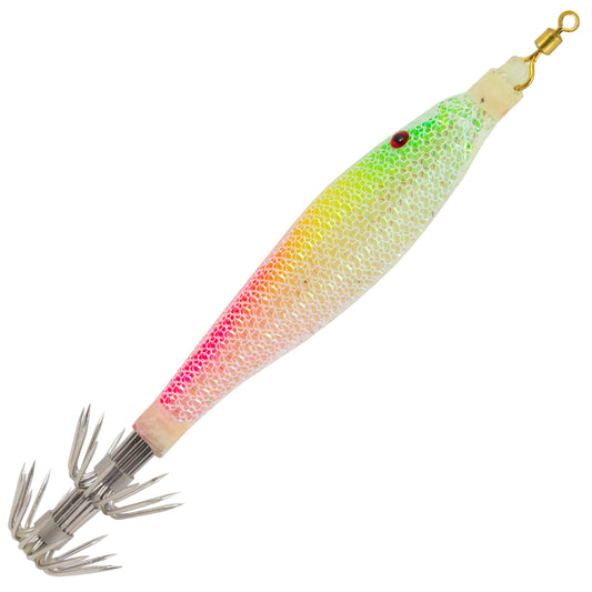 Shamalo 9cm Squid Jig - Candy Aurora