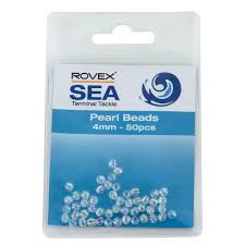 Rovex Pearl Beads 4mm - Pack of 50