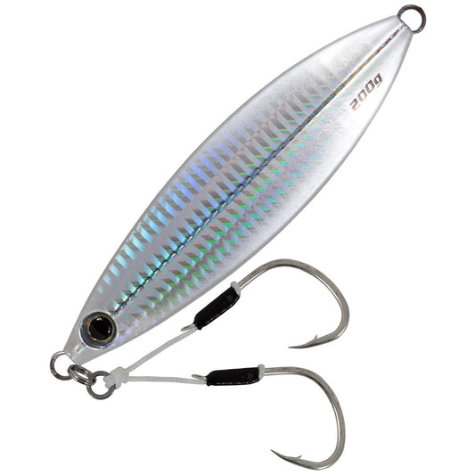 Seadra Aqua Drop Slow Jig 100g Holo Silver