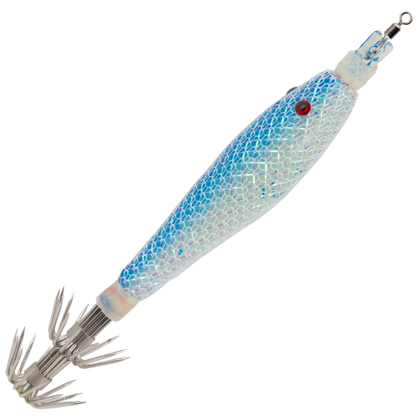 Shamalo 9cm Squid Jig - Blue Aurora