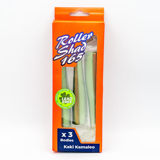 GT-Bio Roller Shad 165 - Pack of 3 Loose Bodies - Kaki Kamaleo