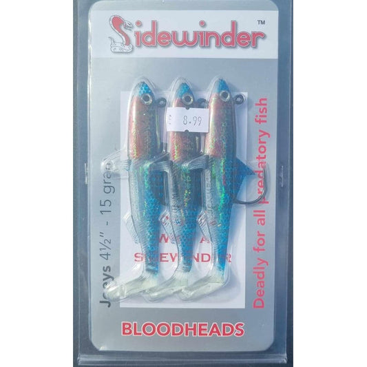 Sidewinder Joey's Bloodhead 4.5" 15.5g 3 per pack