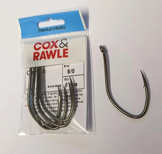 Cox & Rawle Catfish Hooks Size 2/0