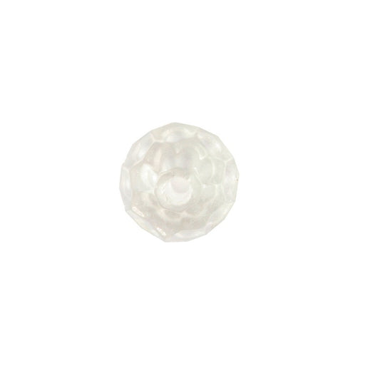 Scratch Tackle Glass Beads 8mm Clear