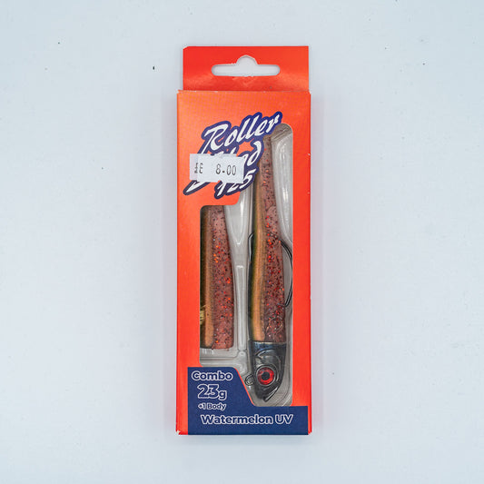 GT-Bio Roller Shad 125 - 23g head total 33g - Watermelon
