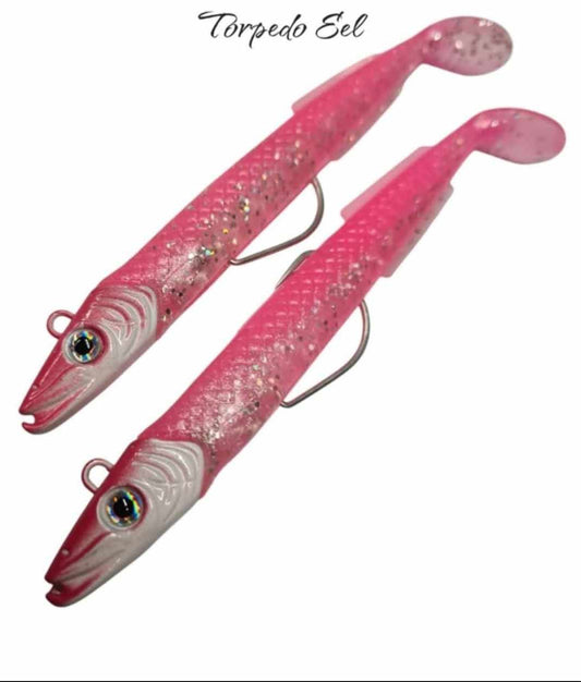 Predator Lures Torpedo Eel 6" 35g Bubblegum Pink
