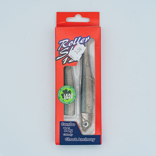 GT-Bio Roller Shad 125 - 16g head - total 25g - Ghost Anchovy