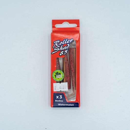 GT-Bio Roller Shad 85 - Pack of 3 loose bodies - Watermelon