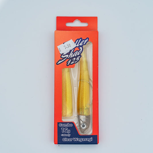 GT-Bio Roller Shad 125 - 16g head - total 25g - Clear Wagasaki