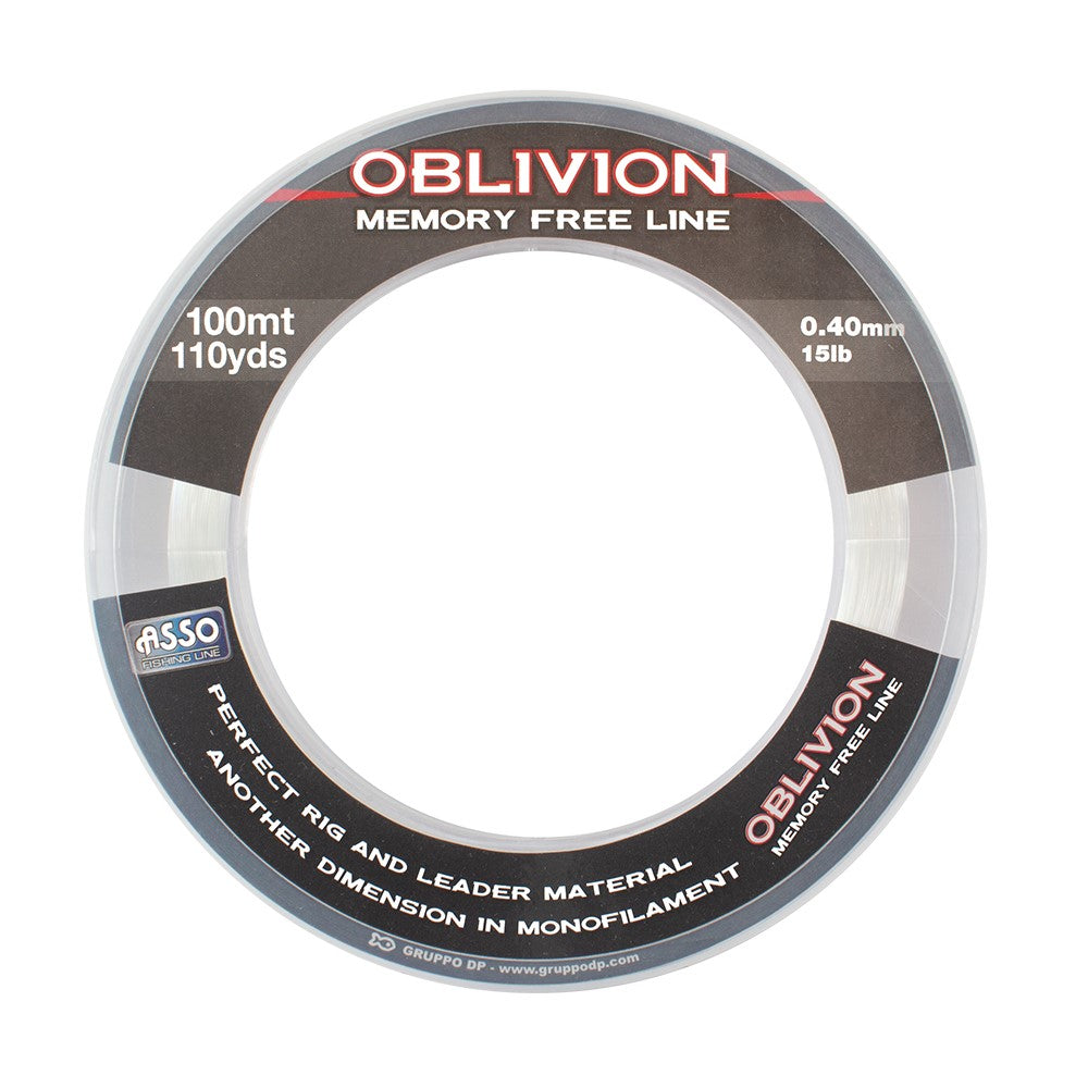 Asso Oblivion Memory Free Hooklength - 100m 25lb