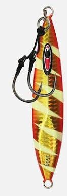 Sidewinder odin Slow Pitch Jig 150gr Orange/gold